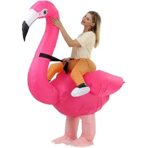 надувной фламинго костюм напрокат